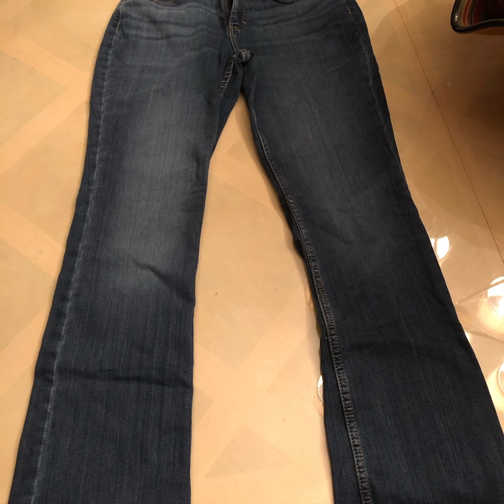 Lee Women's Dark Blue Flare Jeans